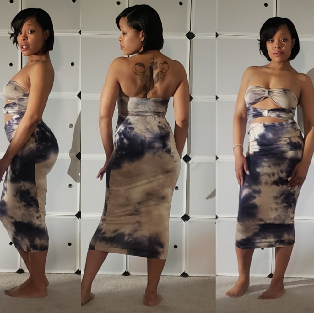 Tye dye dress